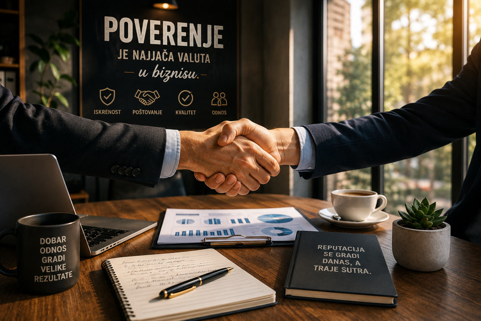 Poverenje je najača valuta u biznisu